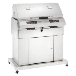 Electrichef 32" Ruby Dual Control Closed-Base Outdoor Electric Grill -Grill Collection Electrichef 32 Ruby Dual Control Closed Base Outdoor Electric Grill 5
