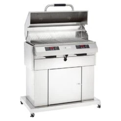 Electrichef 32" Ruby Dual Control Closed-Base Outdoor Electric Grill -Grill Collection Electrichef 32 Ruby Dual Control Closed Base Outdoor Electric Grill 6