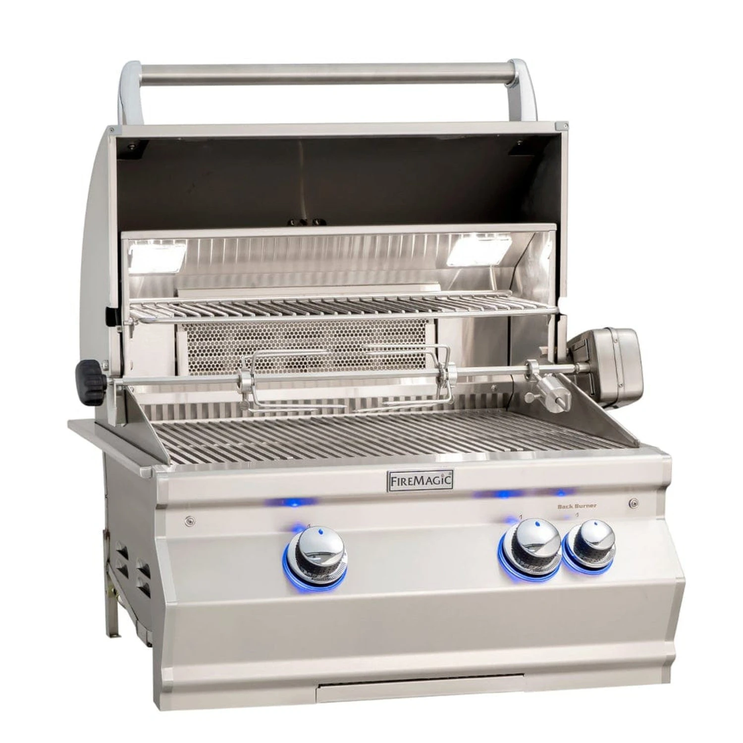 Fire Magic 24" 2-Burner Aurora A430i Built-In Gas Grill W/ Analog Thermometer 2 Fire Magic 24" 2-Burner Aurora A430i Built-In Gas Grill W/ Analog Thermometer - Image 2