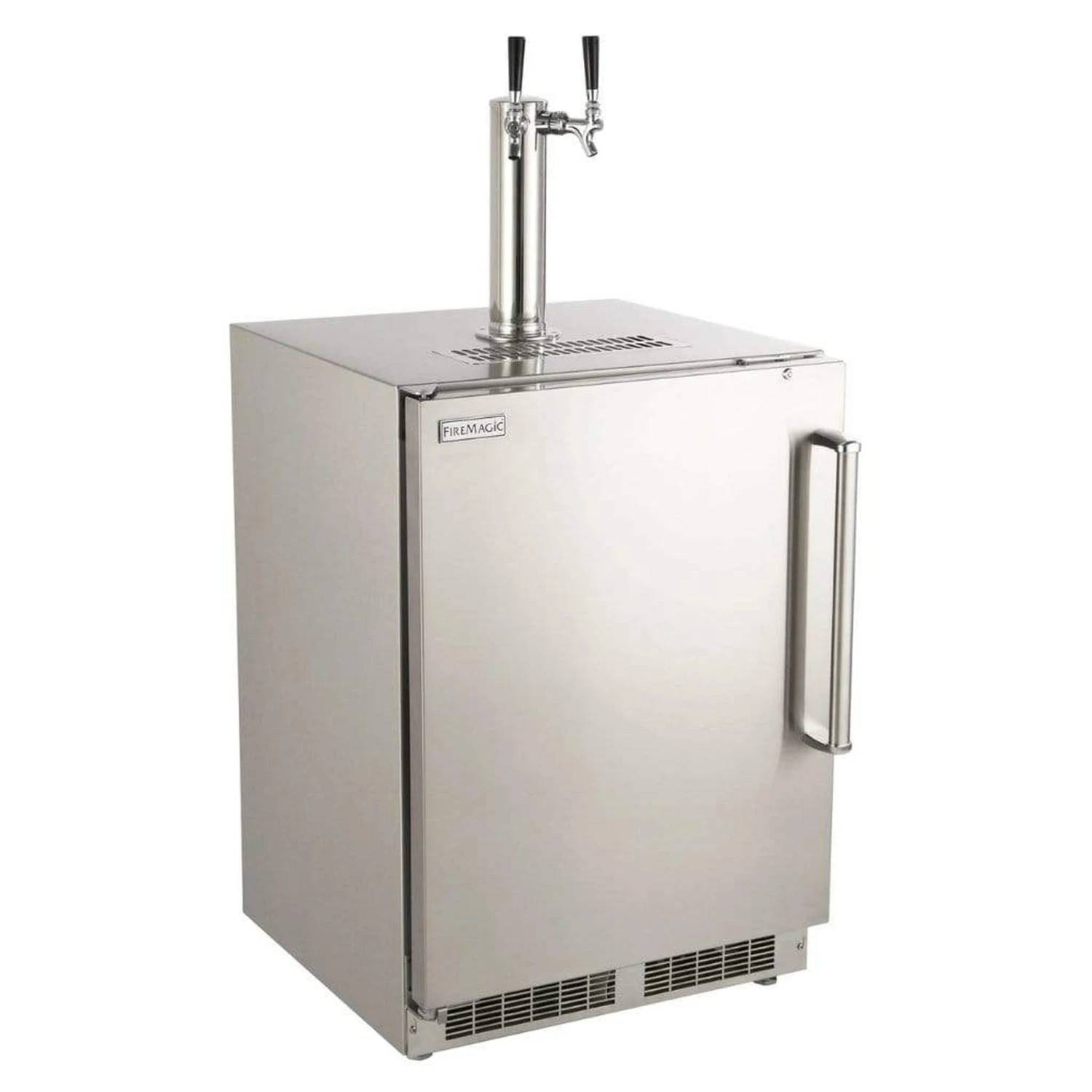 Fire Magic 24" 3594-DR/L Outdoor Rated Dual Tap Kegerator W/ Stainless Steel Premium Door 2 Fire Magic 24" 3594-DR/L Outdoor Rated Dual Tap Kegerator W/ Stainless Steel Premium Door - Image 2