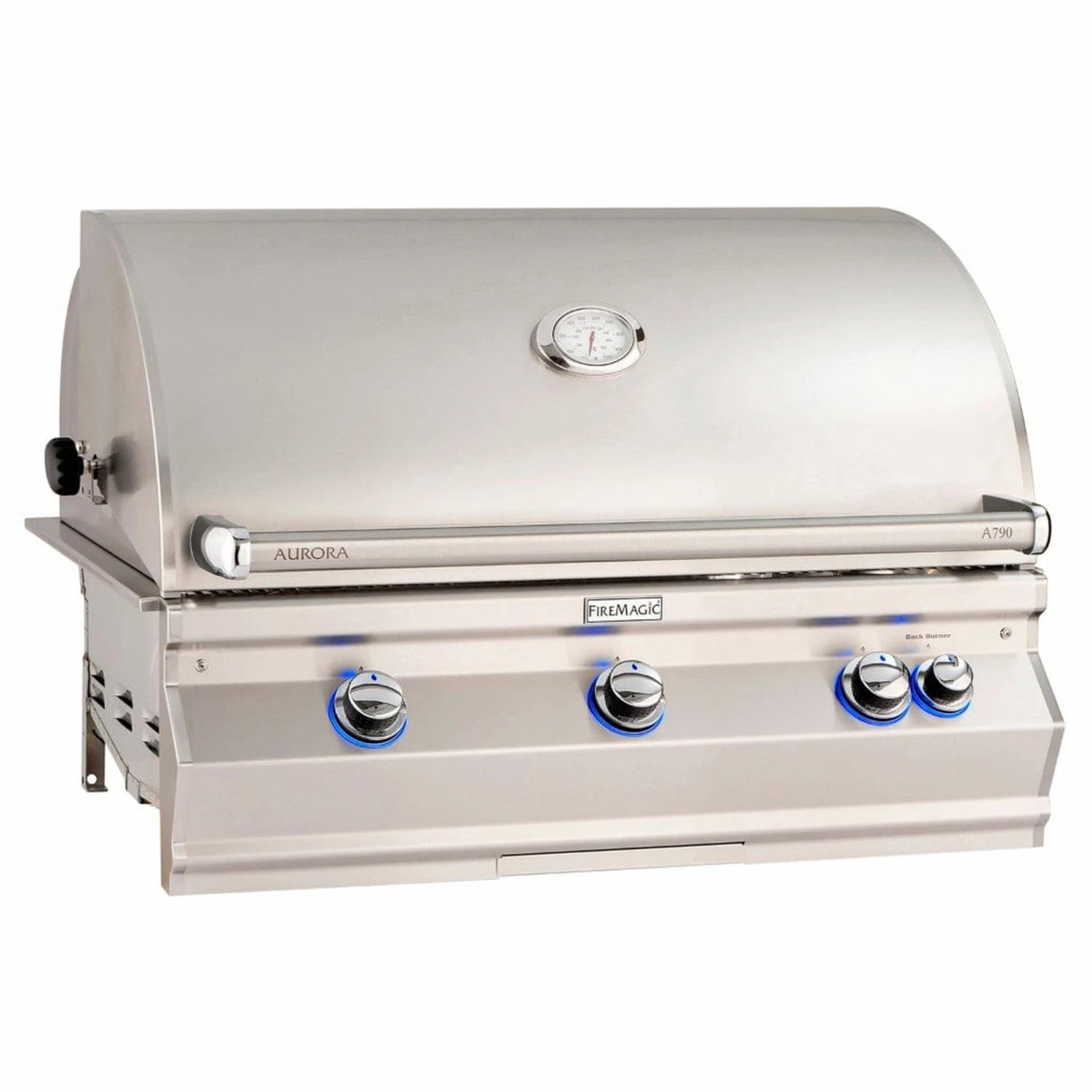 Fire Magic 36" 3-Burner Aurora A790i Built-In Gas Grill W/ Analog Thermometer 1 Fire Magic 36" 3-Burner Aurora A790i Built-In Gas Grill W/ Analog Thermometer
