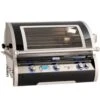 Fire Magic 36" 3-Burner Echelon Black Diamond H790i Built-In Gas Grill W/ Magic View Window, Rotisserie & Digital Thermometer