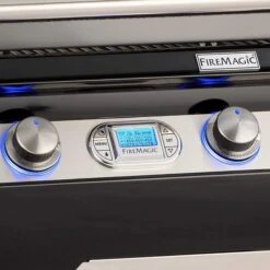 Fire Magic 36" 3-Burner Echelon Black Diamond H790i Built-In Gas Grill W/ Magic View Window, Rotisserie & Digital Thermometer -Grill Collection Fire Magic 36 3 Burner Echelon Black Diamond H790i Built In Gas Grill w Magic View Window Rotisserie Digital Thermometer 3