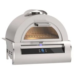 Fire Magic Echelon 5660 30" Black Glass Built-In Propane Gas Pizza Oven