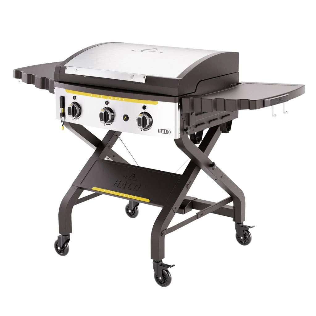 Halo Elite 3B Six Zone Three Burner Freestanding Outdoor Gas Griddle 1 Halo Elite 3B Six Zone Three Burner Freestanding Outdoor Gas Griddle