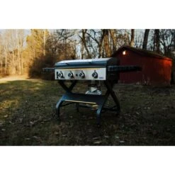 Halo Elite 4B Eight Zone Four Burner Freestanding Outdoor Gas Griddle -Grill Collection Halo Elite 4B Eight Zone Four Burner Freestanding Outdoor Gas Griddle 4