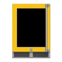 Hestan 24" Undercounter Refrigerator (Glass Door) - GRGR Series -Grill Collection Hestan 24 Undercounter Refrigerator Glass Door GRGR Series 15