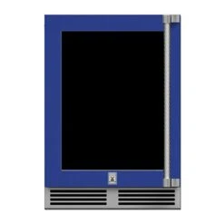 Hestan 24" Undercounter Refrigerator (Glass Door) - GRGR Series -Grill Collection Hestan 24 Undercounter Refrigerator Glass Door GRGR Series 19