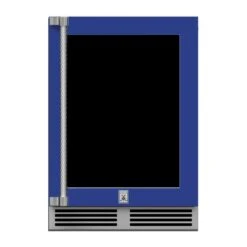 Hestan 24" Undercounter Refrigerator (Glass Door) - GRGR Series -Grill Collection Hestan 24 Undercounter Refrigerator Glass Door GRGR Series 7