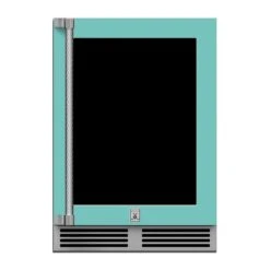 Hestan 24" Undercounter Refrigerator (Glass Door) - GRGR Series -Grill Collection Hestan 24 Undercounter Refrigerator Glass Door GRGR Series 8