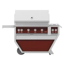 Hestan 42" Deluxe Grill With Double Side Burner, (4) Trellis, Rotisserie 23 Hestan 42" Deluxe Grill With Double Side Burner, (4) Trellis, Rotisserie -Grill Collection Hestan 42 Deluxe Grill with Double Side Burner 4 Trellis Rotisserie 12