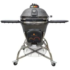 Icon Grill Gunmetal Gray Maxis Ceramic Kamado Grill