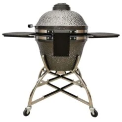Icon Grill Gunmetal Gray Maxis Ceramic Kamado Grill -Grill Collection Icon Grill Gunmetal Gray Maxis Ceramic Kamado Grill 4