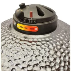 Icon Grill Gunmetal Gray Maxis Ceramic Kamado Grill -Grill Collection Icon Grill Gunmetal Gray Maxis Ceramic Kamado Grill 9