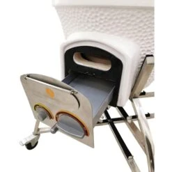 Icon Grill White Maxis Ceramic Kamado Grill -Grill Collection Icon Grill White Maxis Ceramic Kamado Grill 12