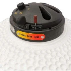 Icon Grill White Maxis Ceramic Kamado Grill -Grill Collection Icon Grill White Maxis Ceramic Kamado Grill 8