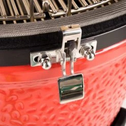 Kamado Joe 18" Red Classic Joe III Stand-Alone Ceramic Kamado Charcoal Grill -Grill Collection Kamado Joe 18 Red Classic Joe III Stand Alone Ceramic Kamado Charcoal Grill 7