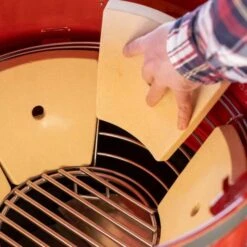 Kamado Joe 22" Red Kettle Joe Charcoal Kettle Grill -Grill Collection Kamado Joe 22 Red Kettle Joe Charcoal Kettle Grill 6