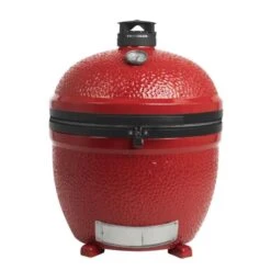 Kamado Joe 24" Red Big Joe II Stand-Alone Ceramic Kamado Charcoal Grill