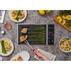 Kenyon Frontier 21" 1-Burner Built-In 120V No Lid Electric Grill With IntelliKEN Touch Control -Grill Collection Kenyon Frontier 21 1 Burner Built In 120V No Lid Electric Grill with IntelliKEN Touch Control 4