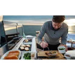 Kenyon Frontier 21" 1-Burner Built-In 120V No Lid Electric Grill With IntelliKEN Touch Control -Grill Collection Kenyon Frontier 21 1 Burner Built In 120V No Lid Electric Grill with IntelliKEN Touch Control 5