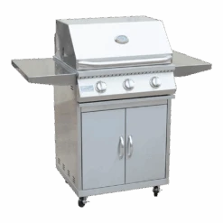 Kokomo Classic 26" 3 Burner Freestanding Natural Gas Grill With Cart