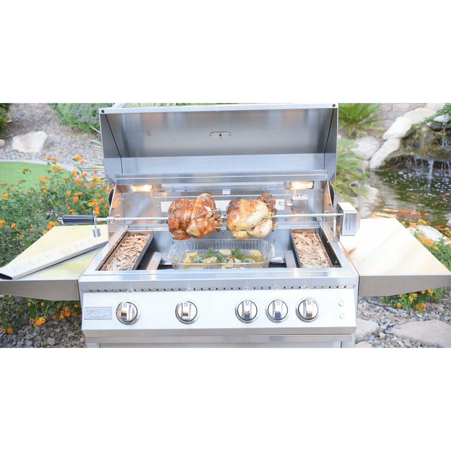 Kokomo Classic 32" 4 Burner Built-in BBQ Natural Gas Grill 3 Kokomo Classic 32" 4 Burner Built-in BBQ Natural Gas Grill - Image 3