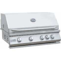 Kokomo Classic 32" 4 Burner Freestanding BBQ Natural Gas Grill With Cart -Grill Collection Kokomo Classic 32 4 Burner Freestanding BBQ Natural Gas Grill With Cart 4