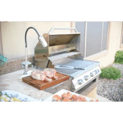 Kokomo Classic 32" 4 Burner Freestanding BBQ Natural Gas Grill With Cart -Grill Collection Kokomo Classic 32 4 Burner Freestanding BBQ Natural Gas Grill With Cart 8