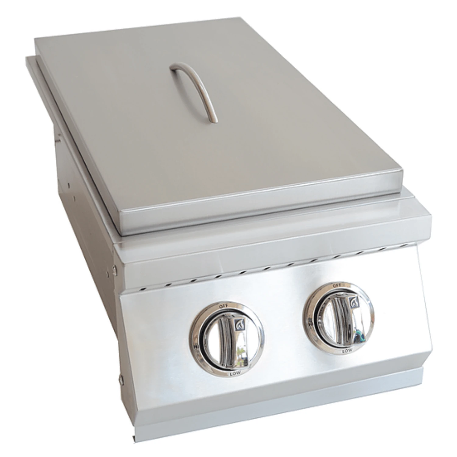 Kokomo Grills 12" Built-in Stainless Steel Double Side Natural Gas Burner With Removable Cover 1 Kokomo Grills 12" Built-in Stainless Steel Double Side Natural Gas Burner With Removable Cover