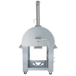 Grill Collection -Grill Collection Kokomo Grills 32 Stainless Steel Dual Fuel Natural Gas or Wood Fired Pizza Oven 2