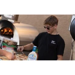 Kokomo Grills 32" Stainless Steel Dual Fuel Natural Gas Or Wood Fired Pizza Oven -Grill Collection Kokomo Grills 32 Stainless Steel Dual Fuel Natural Gas or Wood Fired Pizza Oven 7