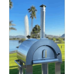 Kokomo Grills 32" Stainless Steel Wood Fired Pizza Oven -Grill Collection Kokomo Grills 32 Stainless Steel Wood Fired Pizza Oven 4