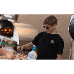 Kokomo Grills 32" Stainless Steel Wood Fired Pizza Oven -Grill Collection Kokomo Grills 32 Stainless Steel Wood Fired Pizza Oven 6