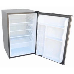 Kokomo Grills 33" Built-in Outdoor Kitchen Refrigerator With Temp Control Soda Rack And Lights -Grill Collection Kokomo Grills 33 Built in Outdoor Kitchen Refrigerator With Temp Control Soda Rack and Lights 3