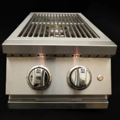 Kokomo Grills Professional 12" Double Side Natural Gas Burner With Removable Cover -Grill Collection Kokomo Grills Professional 12 Double Side Natural Gas Burner With Removable Cover 6