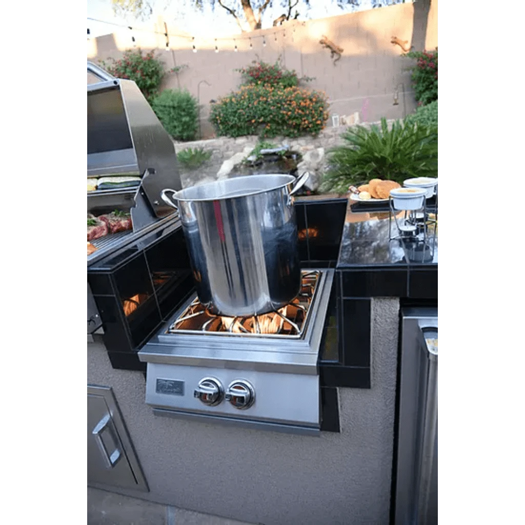 Kokomo Grills Professional 18" Built-in Liquid Propane Gas Power Burner With Led Lights And Removable Grate 2 Kokomo Grills Professional 18" Built-in Liquid Propane Gas Power Burner With Led Lights And Removable Grate - Image 2