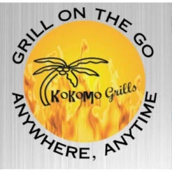 Kokomo On The Go: Anywhere, Anytime 18" Portable Tabletop Natural Gas BBQ Grill -Grill Collection Kokomo On The Go Anywhere Anytime 18 Portable Tabletop Natural Gas BBQ Grill 11