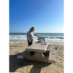 Kokomo On The Go: Anywhere, Anytime 18" Portable Tabletop Natural Gas BBQ Grill -Grill Collection Kokomo On The Go Anywhere Anytime 18 Portable Tabletop Natural Gas BBQ Grill 8