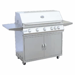 Kokomo Professional 40" 5 Burner Freestanding Natural Gas Grill With Cart