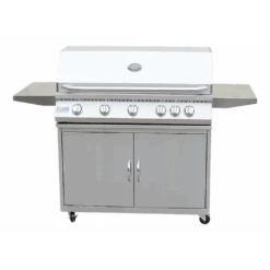 Kokomo Professional 40" 5 Burner Freestanding Natural Gas Grill With Cart -Grill Collection Kokomo Professional 40 5 Burner Freestanding Natural Gas Grill With Cart 3