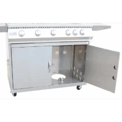 Kokomo Professional 40" 5 Burner Freestanding Natural Gas Grill With Cart -Grill Collection Kokomo Professional 40 5 Burner Freestanding Natural Gas Grill With Cart 4