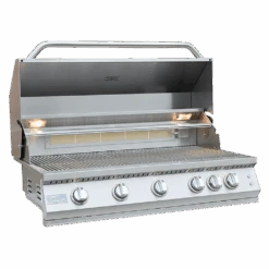 Kokomo Professional 40" 5 Burner Freestanding Natural Gas Grill With Cart -Grill Collection Kokomo Professional 40 5 Burner Freestanding Natural Gas Grill With Cart 6