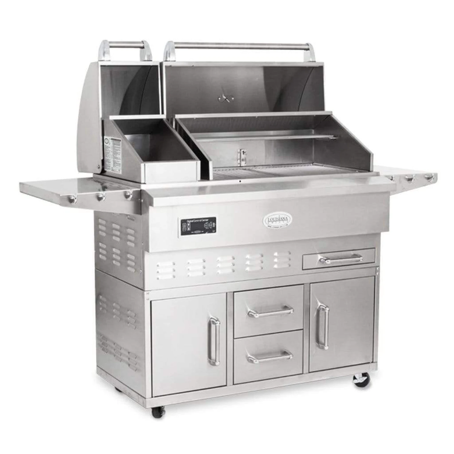 Louisiana Grills LG860C Estate Series Pellet Grill With Cart And Digital Control 3 Louisiana Grills LG860C Estate Series Pellet Grill With Cart And Digital Control - Image 3