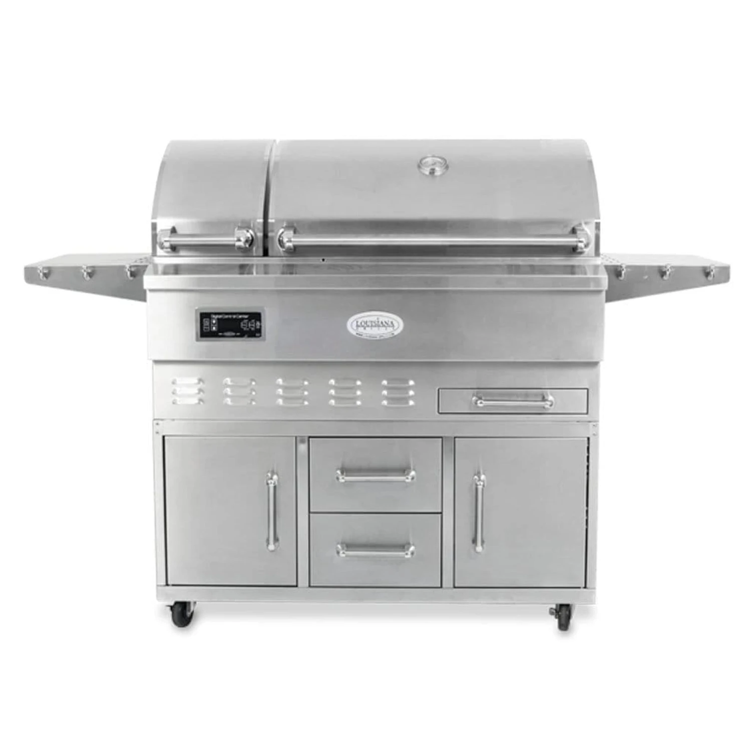 Louisiana Grills LG860C Estate Series Pellet Grill With Cart And Digital Control 1 Louisiana Grills LG860C Estate Series Pellet Grill With Cart And Digital Control