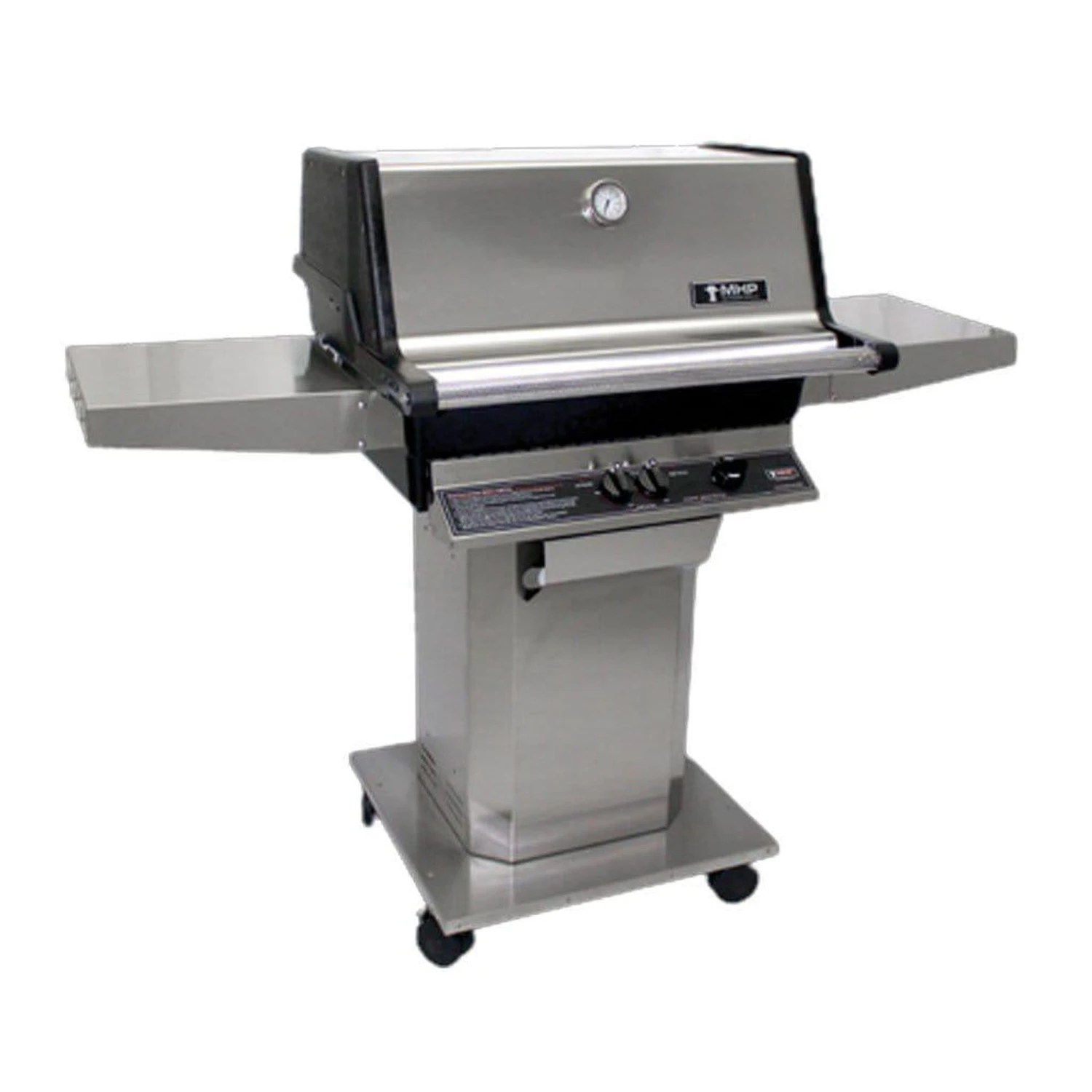 MHP AMCTSS Freestanding Grill With Stainless Steel Shelves 1 MHP AMCTSS Freestanding Grill With Stainless Steel Shelves
