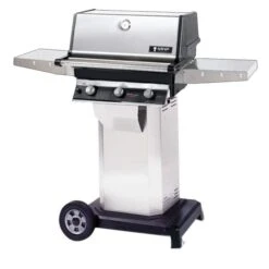 MHP THRG2 Stainless Steel Hybrid Gas Grill Head With 2 Stainless Steel Shelves -Grill Collection MHP THRG2 Stainless Steel Hybrid Gas Grill Head With 2 Stainless Steel Shelves 3