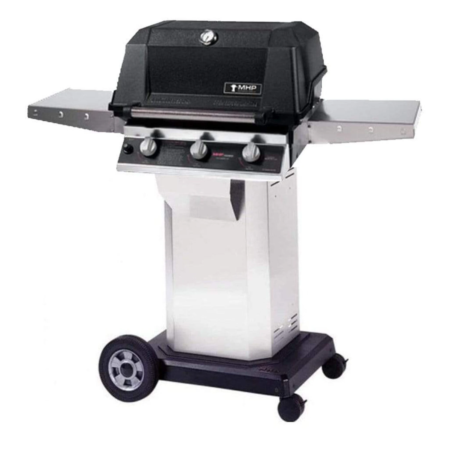 MHP WRG4DD Infrared Gas Grill Head With 2 Stainless Steel Shelves 2 MHP WRG4DD Infrared Gas Grill Head With 2 Stainless Steel Shelves - Image 2