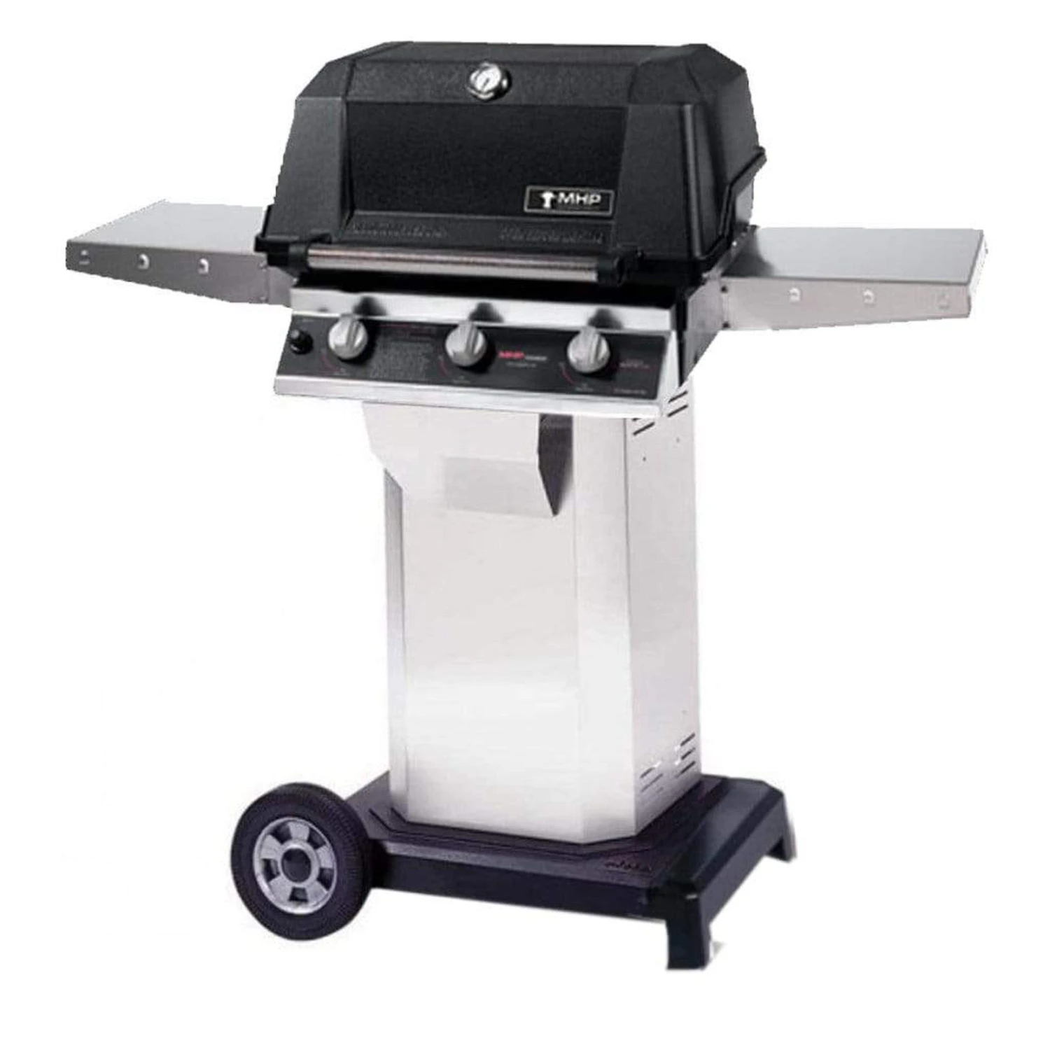 MHP WRG4DD Infrared Gas Grill Head With 2 Stainless Steel Shelves 3 MHP WRG4DD Infrared Gas Grill Head With 2 Stainless Steel Shelves - Image 3