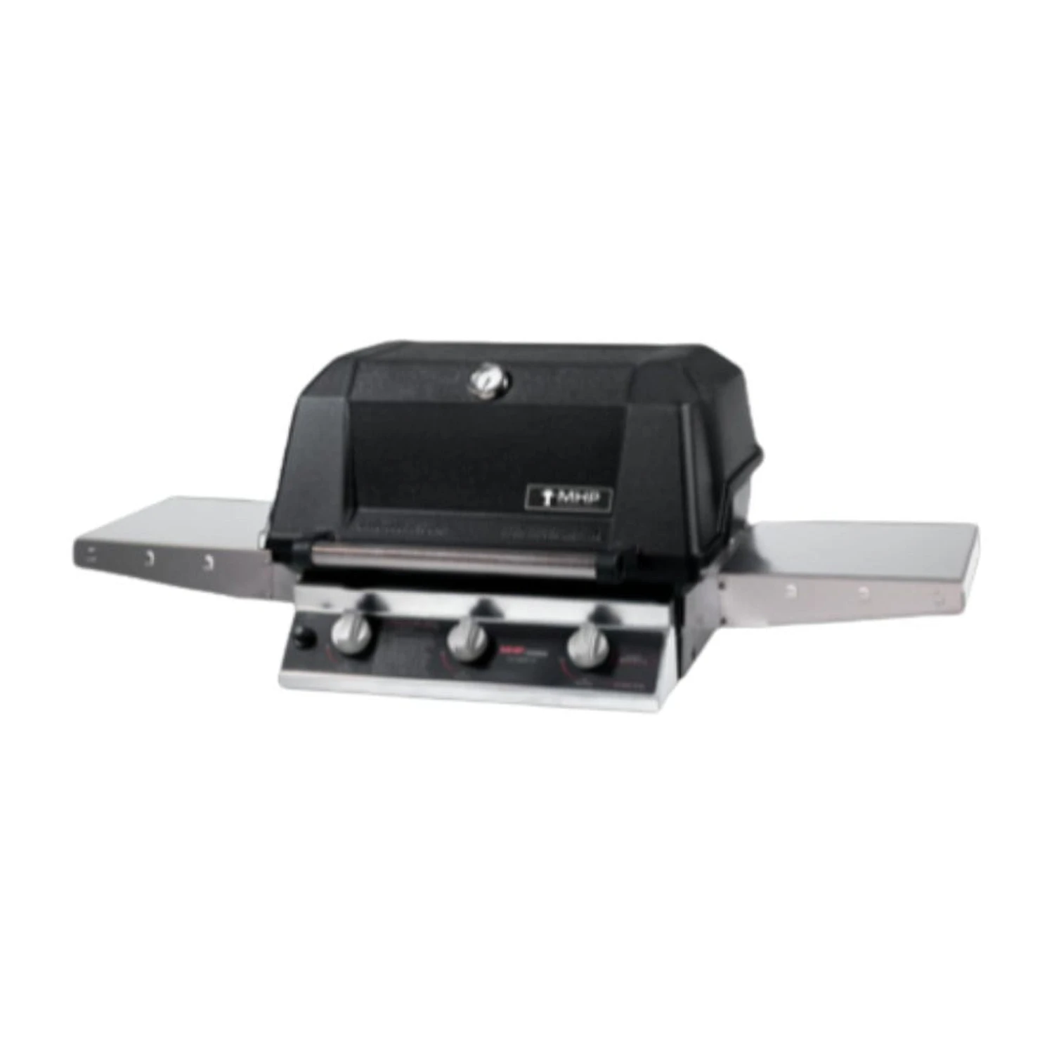 MHP WRG4DD Infrared Gas Grill Head With 2 Stainless Steel Shelves 1 MHP WRG4DD Infrared Gas Grill Head With 2 Stainless Steel Shelves